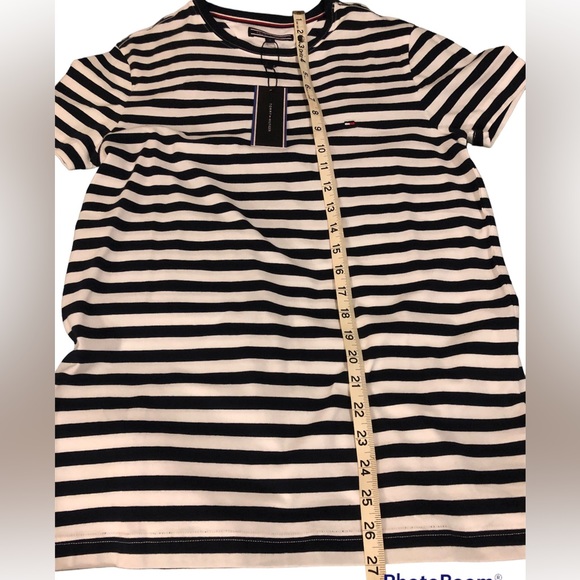 TOMMY HILFIGER Basic Striped T-Shirt - Picture 6 of 8